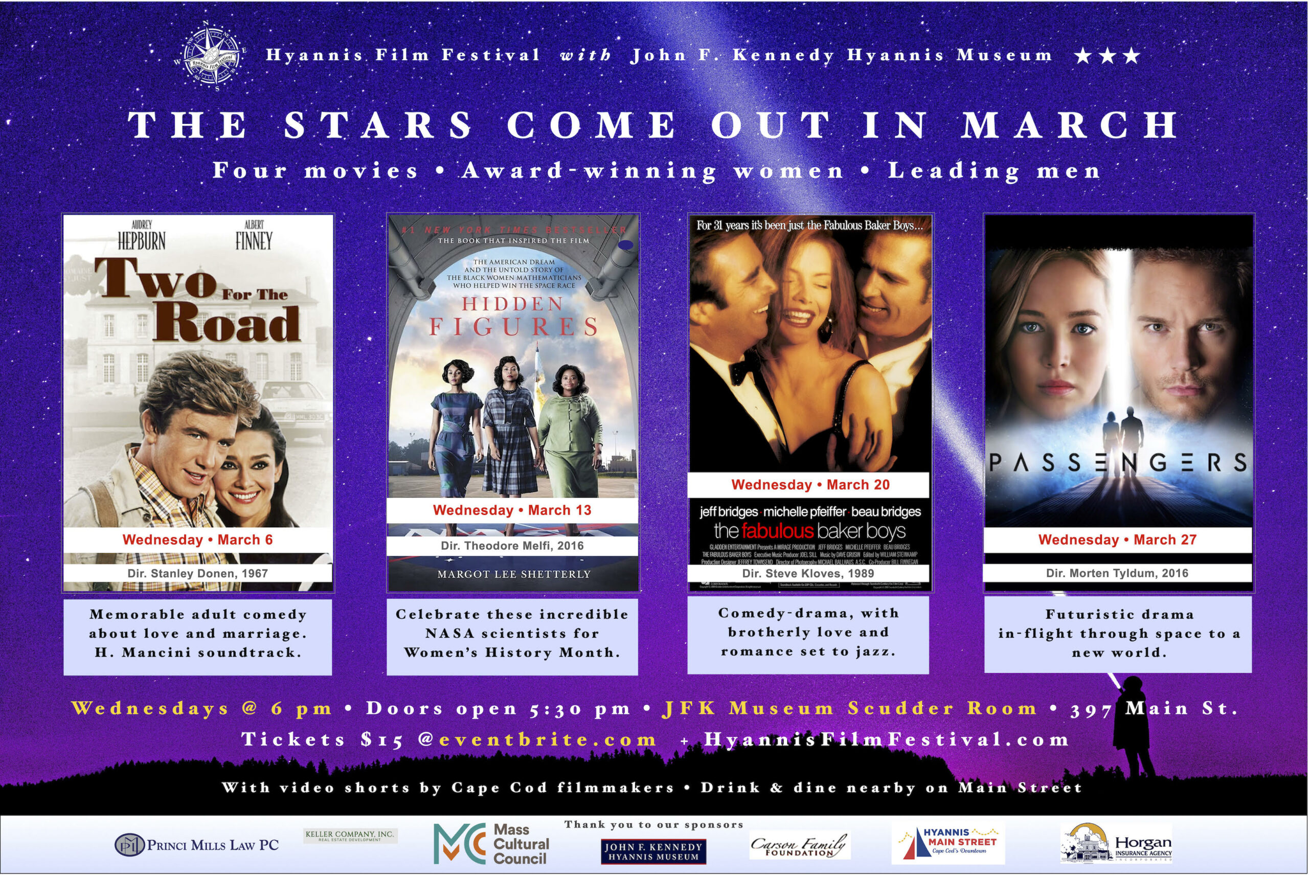 Hyannis Film Festival March Series: Two For The Road